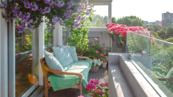 jardin ornamental balcon